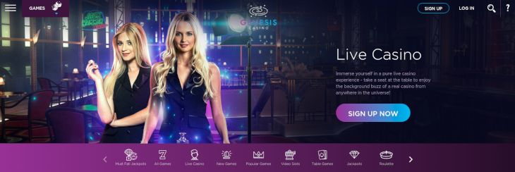 Genesis Live Casino