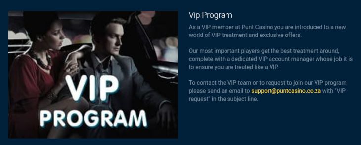 VIP program