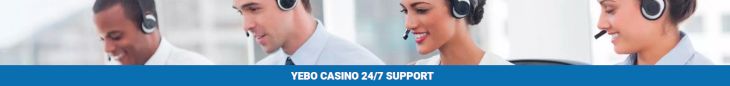 Yebo Casino 24/7 support