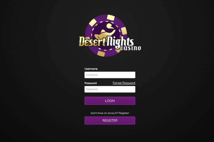 Desert Nights Casino registration